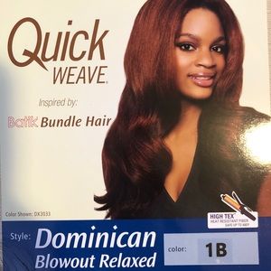 (NEW) Quick Weave - Dominican Blowout Relaxed - 1B